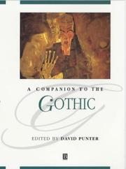 Cover of: A Companion to the Gothic