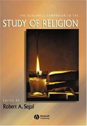 Cover of: Study of Religion (Blackwell Companions to Religion) by 