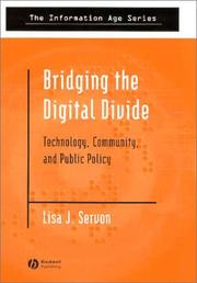 Cover of: Bridging the Digital Divide: Technology, Community, and Public Policy