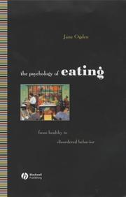 Cover of: The Psychology of Eating by Jane Ogden
