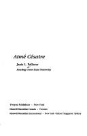 Cover of: Aimé Césaire