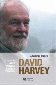 Cover of: David Harvey by edited by Noel Castree and Derek Gregory.