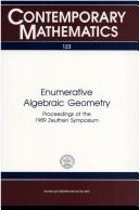Enumerative algebraic geometry by Zeuthen Symposium (1989 Mathematical Institute of the University of Copenhagen)