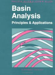 Cover of: Basin analysis by P. A. Allen, P. A. Allen