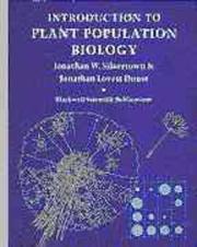 Cover of: Introduction to plant population biology