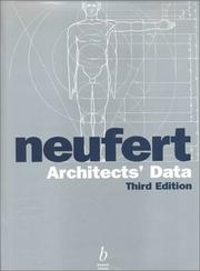 Cover of: Architects' Data