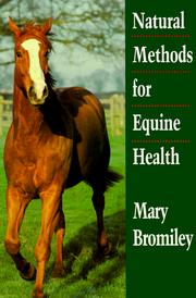 Cover of: Natural methods for equine health