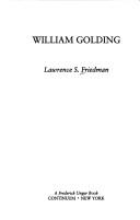 Cover of: William Golding