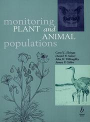 Cover of: Monitoring Plant and Animal Populations