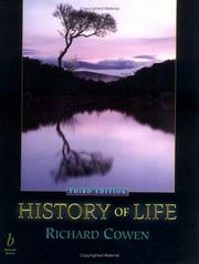 Cover of: History of life by Richard Cowen