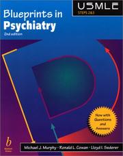 Cover of: Blueprints in Psychiatry (Blueprints) | Michael J. Murphy