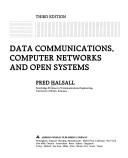 Data communications, computer networks, and open systems by Fred Halsall