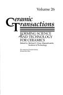 Cover of: Forming science and technology for ceramics