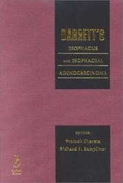 Cover of: Barrett's Esophagus and Esophageal Adenocarcinoma by Richard E. Sampliner, Bradley Marino