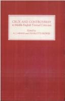 Cover of: Crux and controversy in Middle English textual criticism