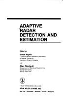Cover of: Adaptive radar detection and estimation by edited by Simon Haykin and Allan Steinhardt.