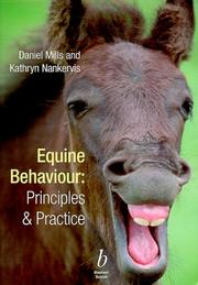 Cover of: Equine Behaviour: Principles and Practice