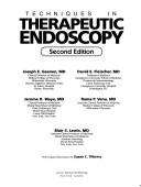 Cover of: Techniques in therapeutic endoscopy. by 