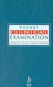 Cover of: Pocket Clinical Examination