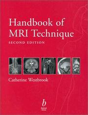 Handbook of MRI technique by Catherine Westbrook