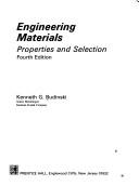 Engineering materials by Kenneth G. Budinski, Michael K. Budinski
