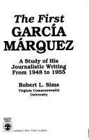Cover of: The first García Márquez | Robert Lewis Sims