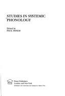 Cover of: Studies in systemic phonology
