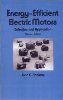 Cover of: Energy-efficient electric motors | John C. Andreas