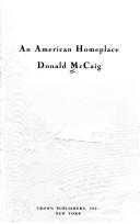 Cover of: An American homeplace