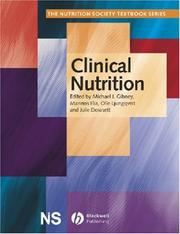 Cover of: Clinical nutrition by edited on behalf of the Nutrition Society by Michael J. Gibney ... [et al.].
