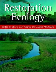 Cover of: Restoration Ecology: The New Frontier