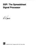 Cover of: SSP--the spreadsheet signal processor