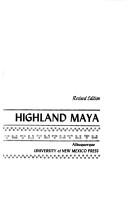 Cover of: Time and the highland Maya by Barbara Tedlock