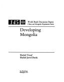 Cover of: Developing Mongolia