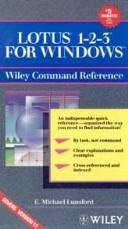 Cover of: Lotus 1-2-3 for Windows: Wiley command reference