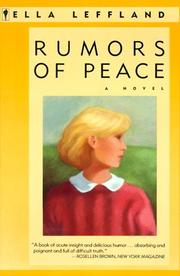 Cover of: Rumors of Peace by Ella Leffland