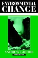 Cover of: Environmental change by Andrew Goudie