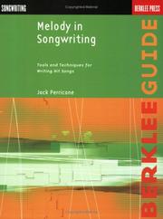 Melody in songwriting by Jack Perricone