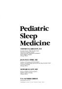 Cover of: Pediatric sleep medicine