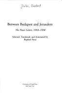 Between Budapest and Jerusalem by Raphael Patai