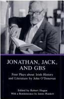 Cover of: Jonathan, Jack, and GBS by O'Donovan, John