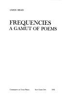 Cover of: Frequencies: a gamut of poems