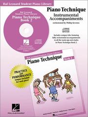 Cover of: Piano Technique Book 2 - CD: Hal Leonard Student Piano Library