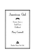 American girl by Mary Cantwell