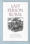 Cover of: Last person rural by Noel Perrin