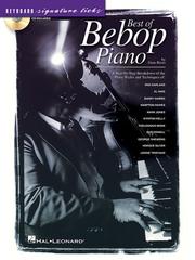 Cover of: Best of Bebop Piano: Keyboard Signature Licks