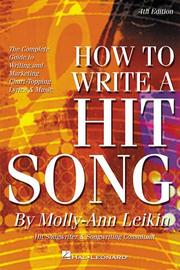 Cover of: How to Write a Hit Song by Molly-Ann Leikin