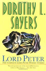 Cover of: Lord Peter by Dorothy L. Sayers