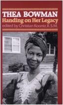 Cover of: Thea Bowman, handing on her legacy
