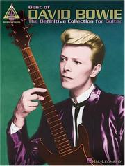 Cover of: Best of David Bowie: The Definitive Collection for Guitar
